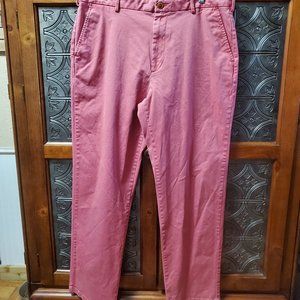 Izod Saltwater red slacks 36x32 NWOT